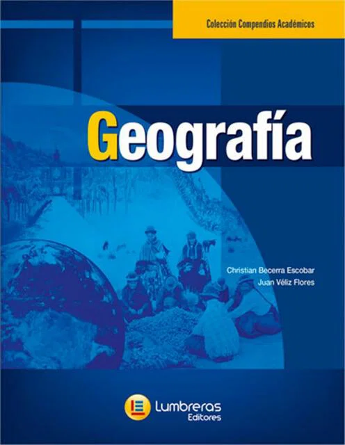 Portada del Compendio Académico de Geografía