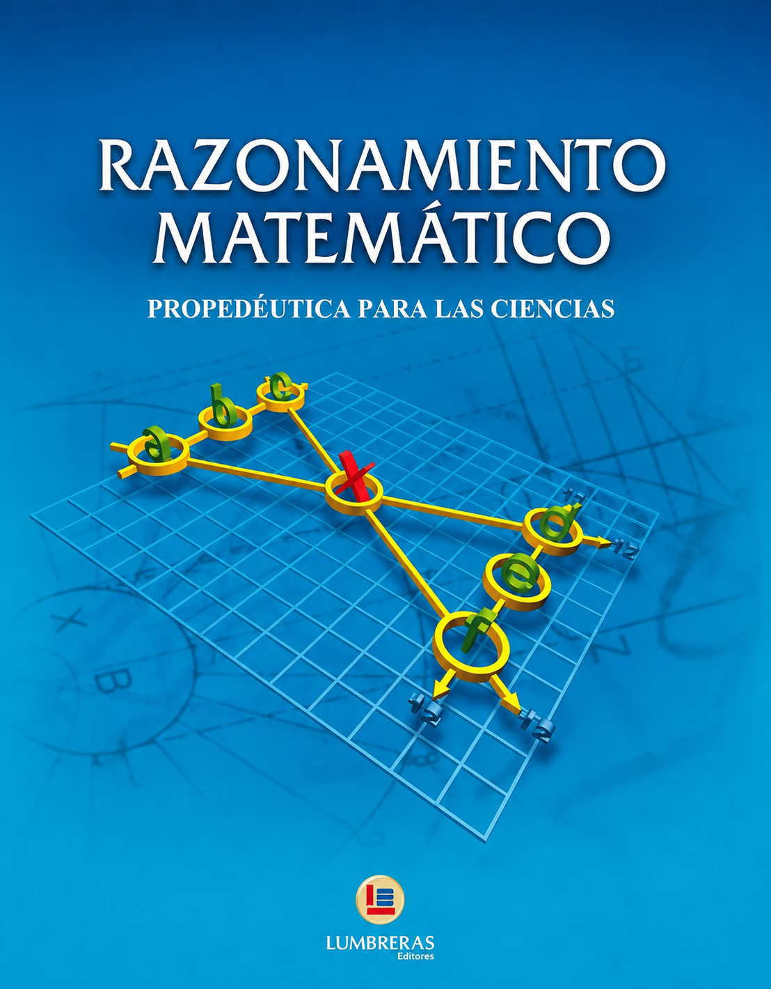 Portada de Razonamiento Matemático, Libros Azules, Edición Especial