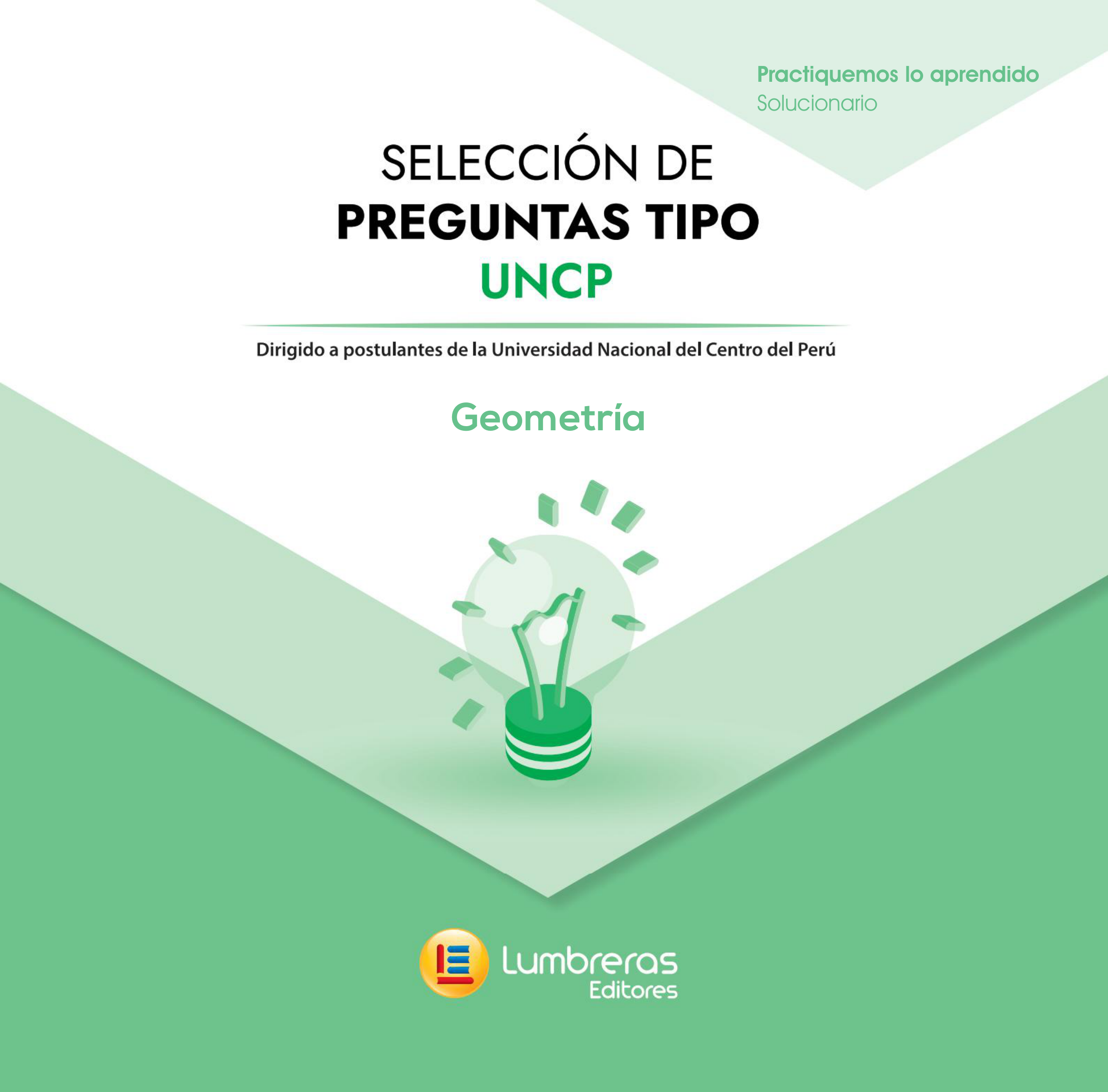 Portada del solucionario UNCP de Geometría