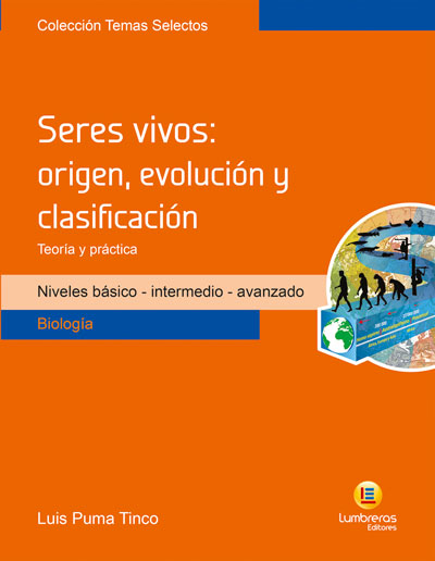 Portada del libro Seres vivos: origen, evolución y clasificación de Biología
