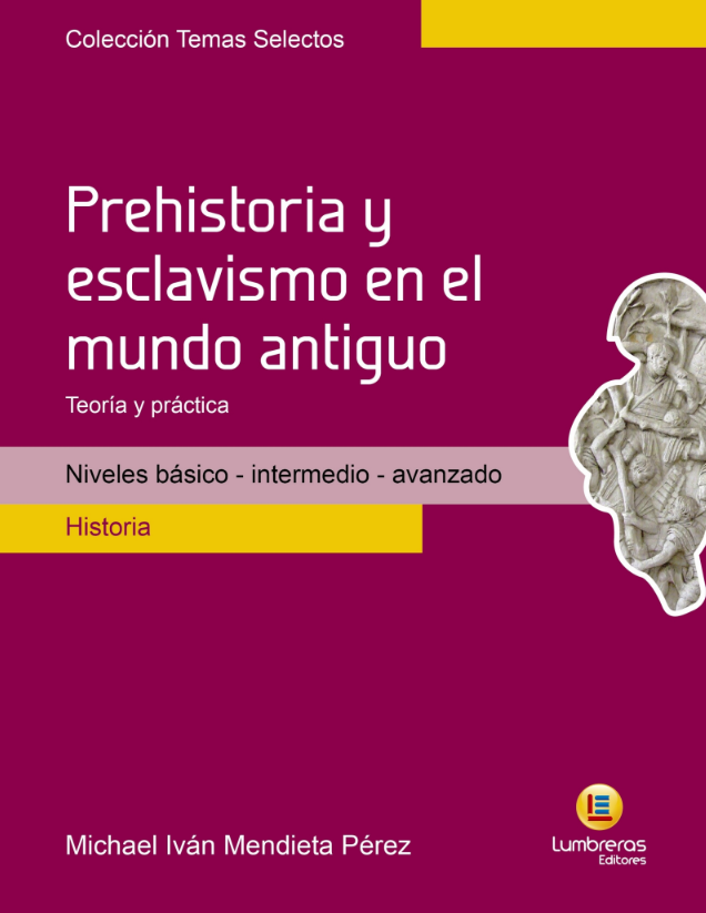 Portada del libro Prehistoria y esclavismo en el mundo antiguo