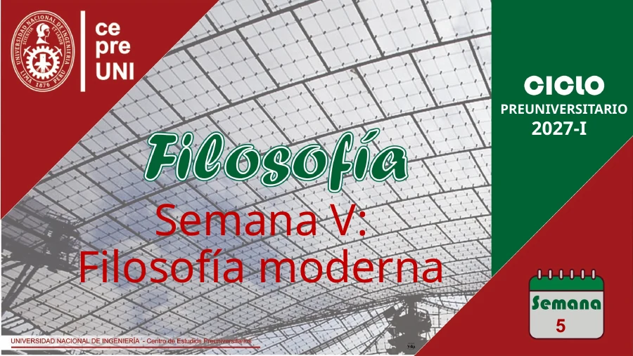 Vista previa de Filosofía semana 5, PRE 2027-1